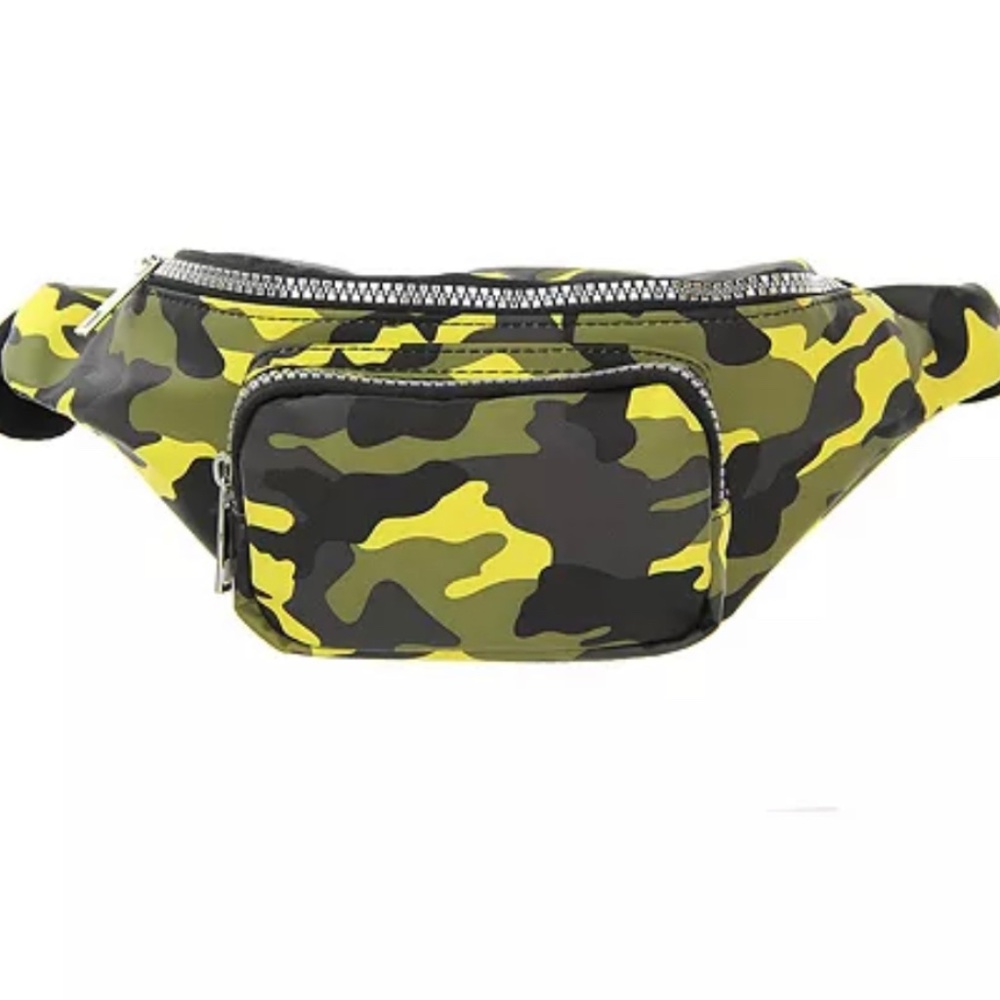 NWT IN SEALED MANUFACTURER BAG Olivia Miller Camo Fanny Pack
